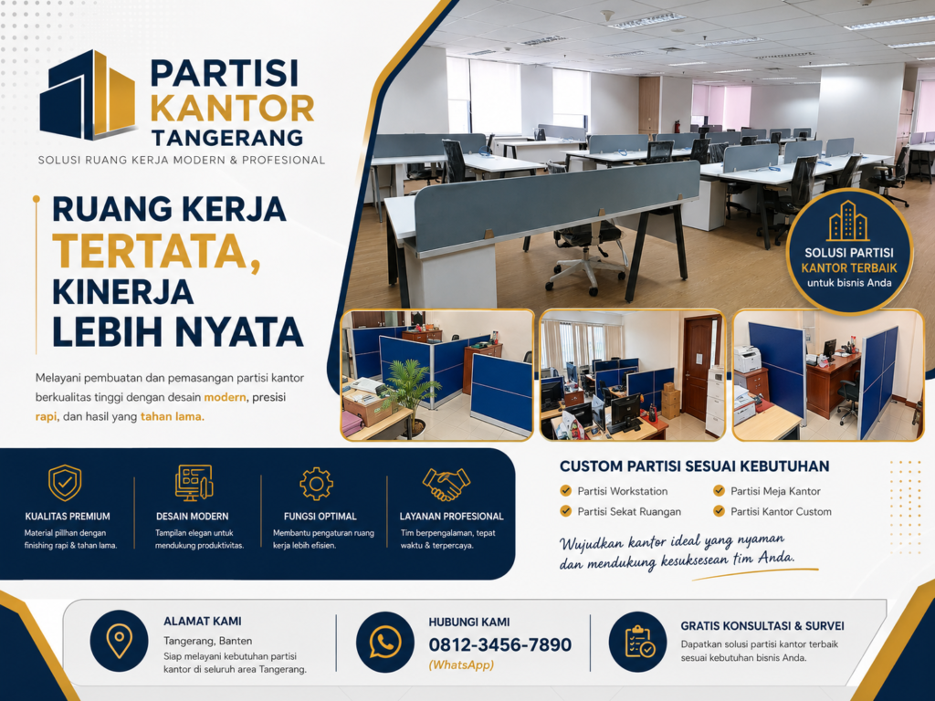 Partisi Kantor Tangerang