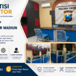 Partisi kantor Madiun