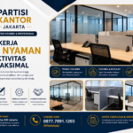 partisi kantor jakarta